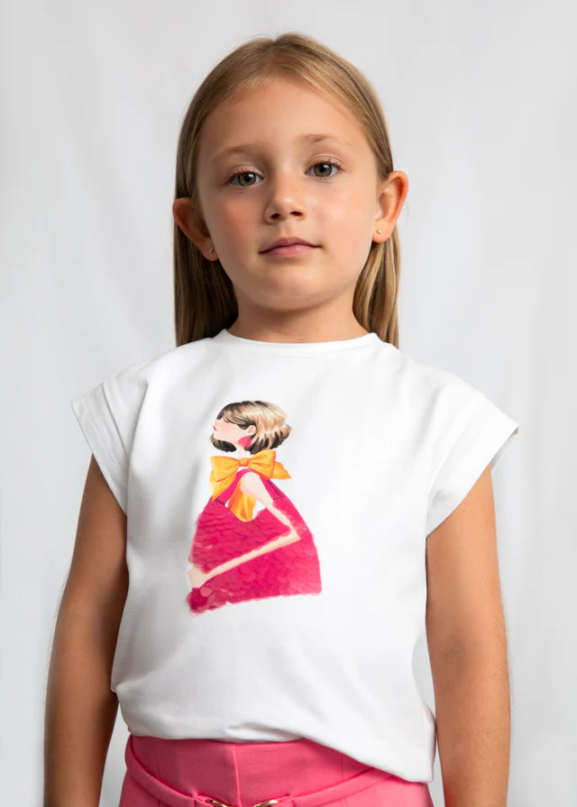 T-shirts korte mouw wit Mayoral