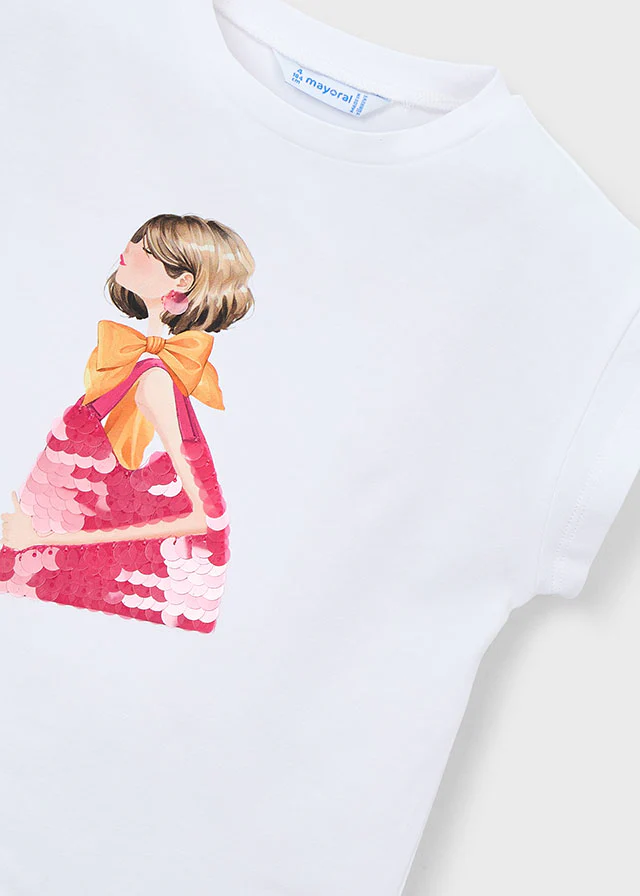 T-shirts korte mouw wit Mayoral - Image 5