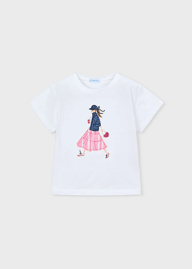T-shirts korte mouw wit Mayoral - Image 4