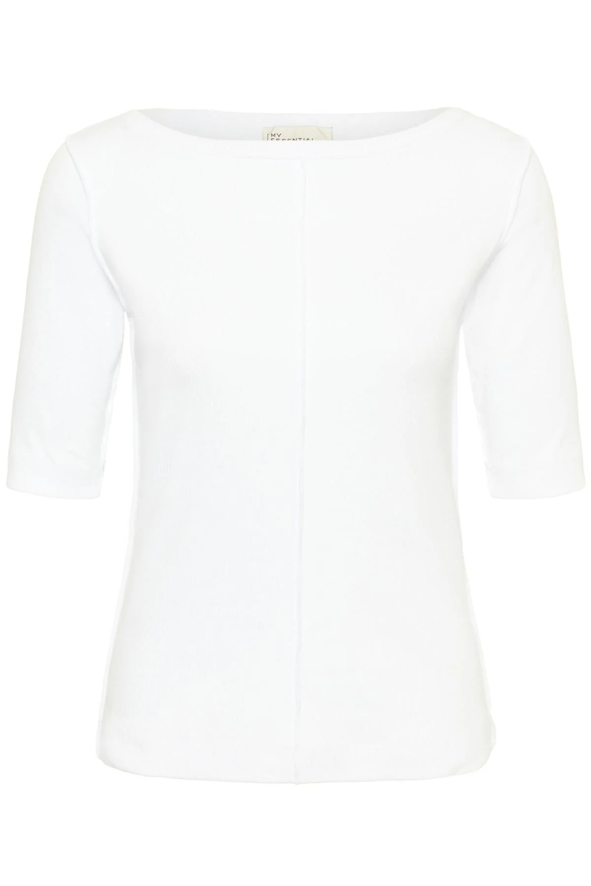 T-shirts korte mouw wit My Essential Wardrobe - Image 2