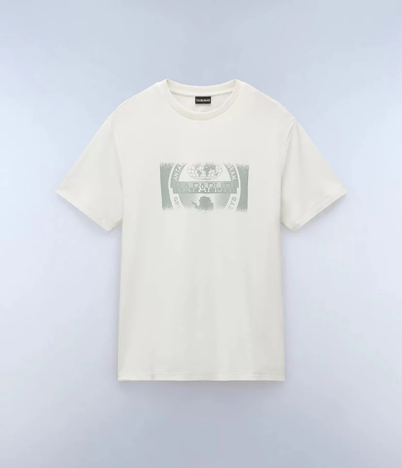 T-shirts korte mouw wit Napapijri