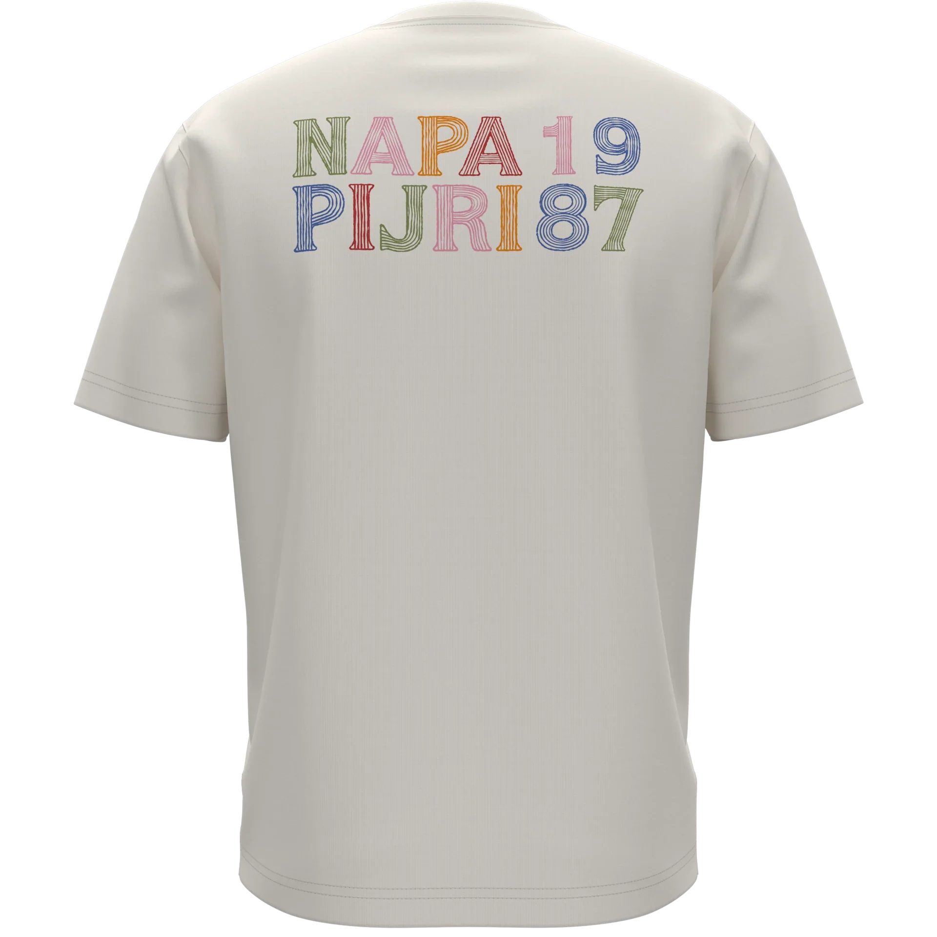 T-shirts korte mouw wit Napapijri - Image 2