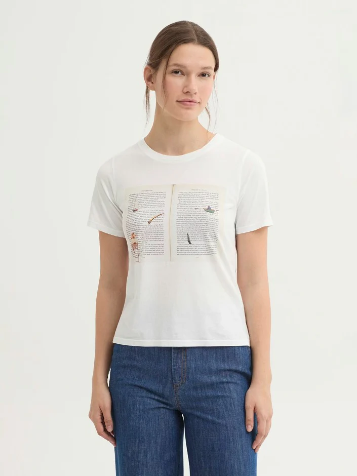 T-shirts korte mouw wit Nice Things