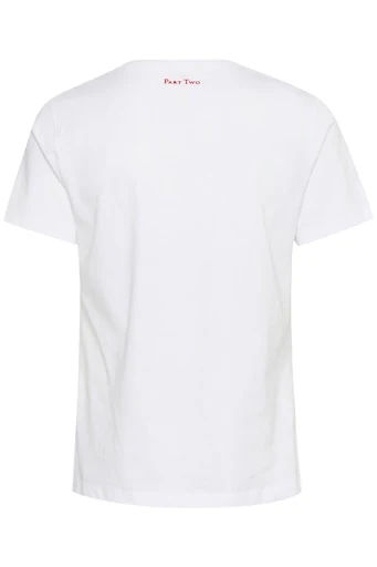 T-shirts korte mouw wit Part Two - Image 2