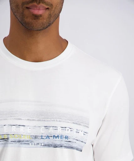 T-shirts korte mouw wit Pierre Cardin - Image 4