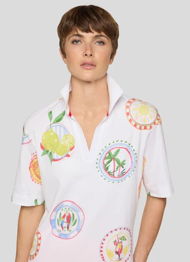 T-shirts korte mouw wit Rabe - Image 3