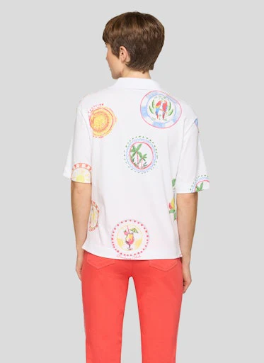 T-shirts korte mouw wit Rabe - Image 4