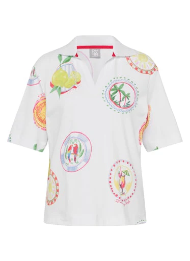 T-shirts korte mouw wit Rabe - Image 7
