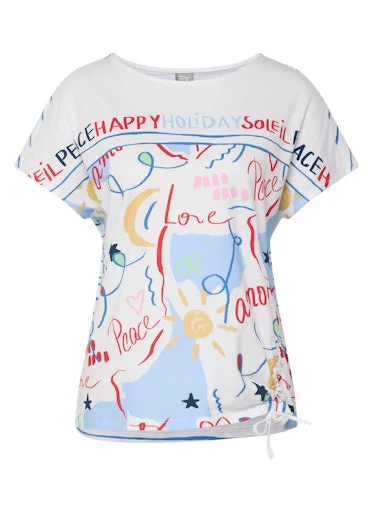 T-shirts korte mouw wit Rabe - Image 7