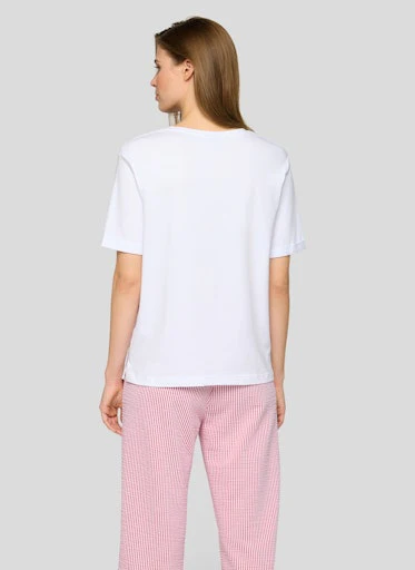 T-shirts korte mouw wit Rabe - Image 4