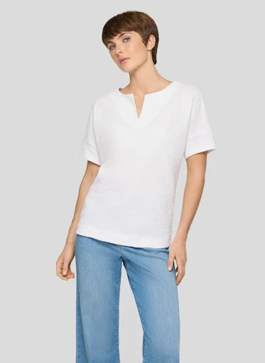 T-shirts korte mouw wit Rabe - Image 2
