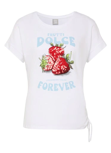 T-shirts korte mouw wit Rabe - Image 7