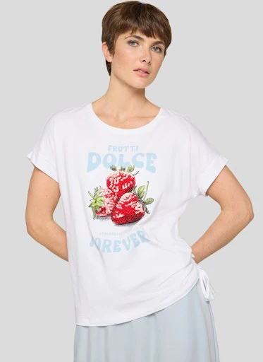 T-shirts korte mouw wit Rabe - Image 9