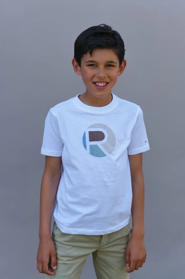 T-shirts korte mouw wit Red + Blu