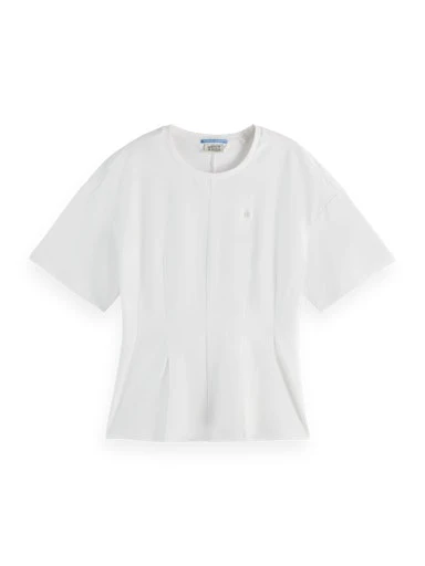 T-shirts korte mouw wit Scotch & Soda