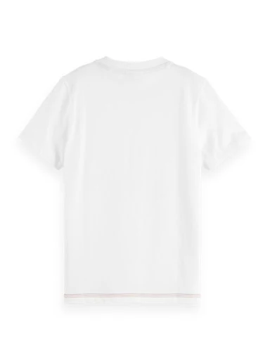 T-shirts korte mouw wit Scotch & Soda - Image 2