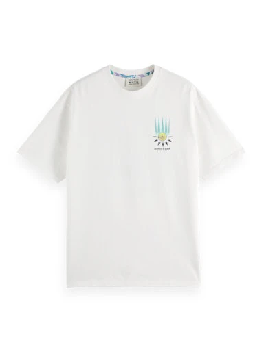 T-shirts korte mouw wit Scotch & Soda