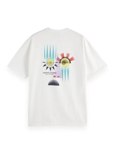 T-shirts korte mouw wit Scotch & Soda - Image 2