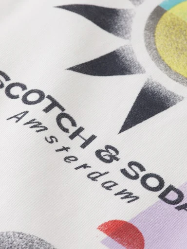 T-shirts korte mouw wit Scotch & Soda - Image 3