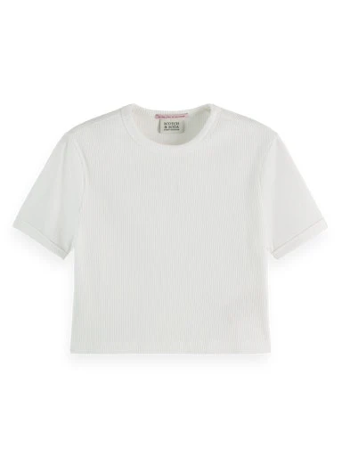 T-shirts korte mouw wit Scotch & Soda