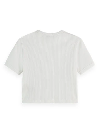 T-shirts korte mouw wit Scotch & Soda - Image 3