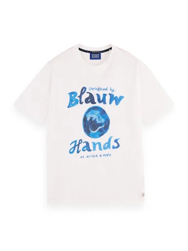 T-shirts korte mouw wit Scotch & Soda