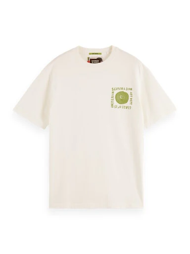 T-shirts korte mouw wit Scotch & Soda