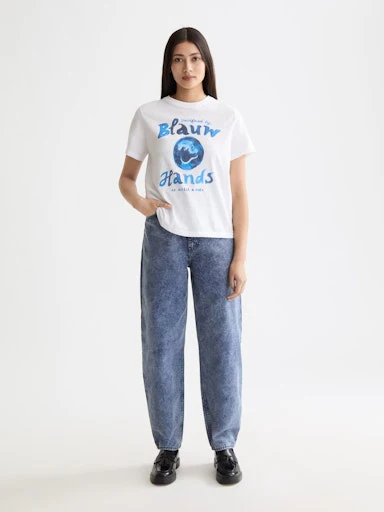 T-shirts korte mouw wit Scotch & Soda - Image 4
