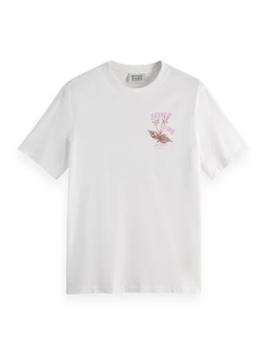 T-shirts korte mouw wit Scotch & Soda