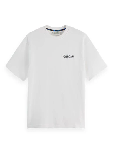 T-shirts korte mouw wit Scotch & Soda