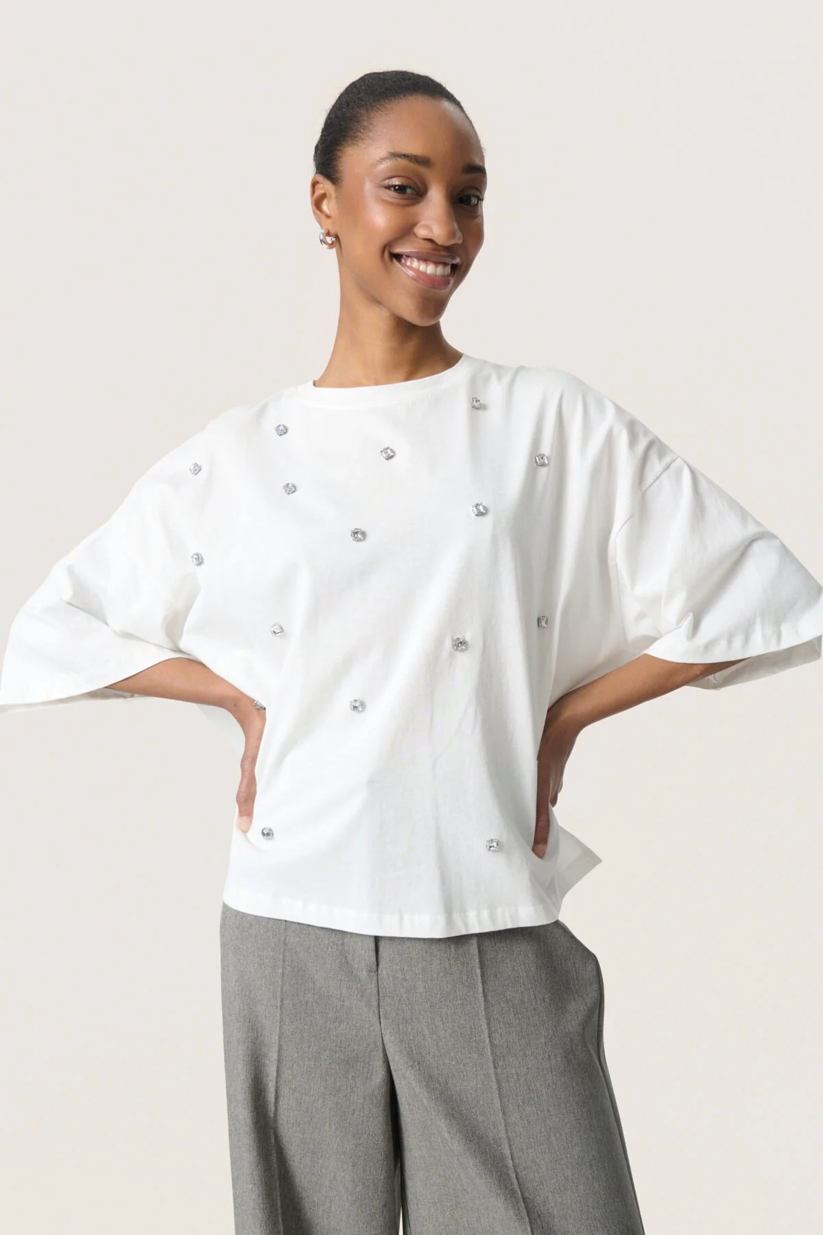T-shirts korte mouw wit Soaked In Luxury