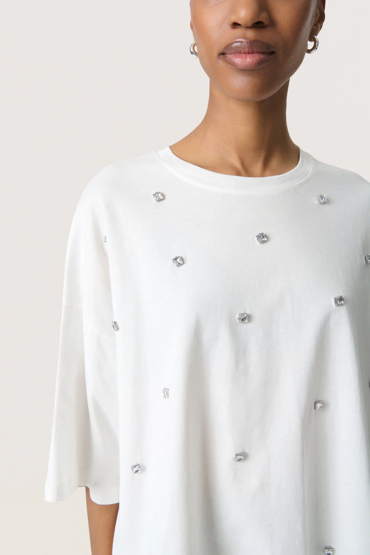 T-shirts korte mouw wit Soaked In Luxury - Image 2