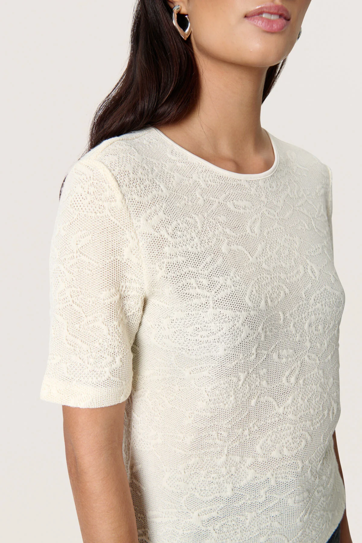 T-shirts korte mouw wit Soaked In Luxury - Image 3