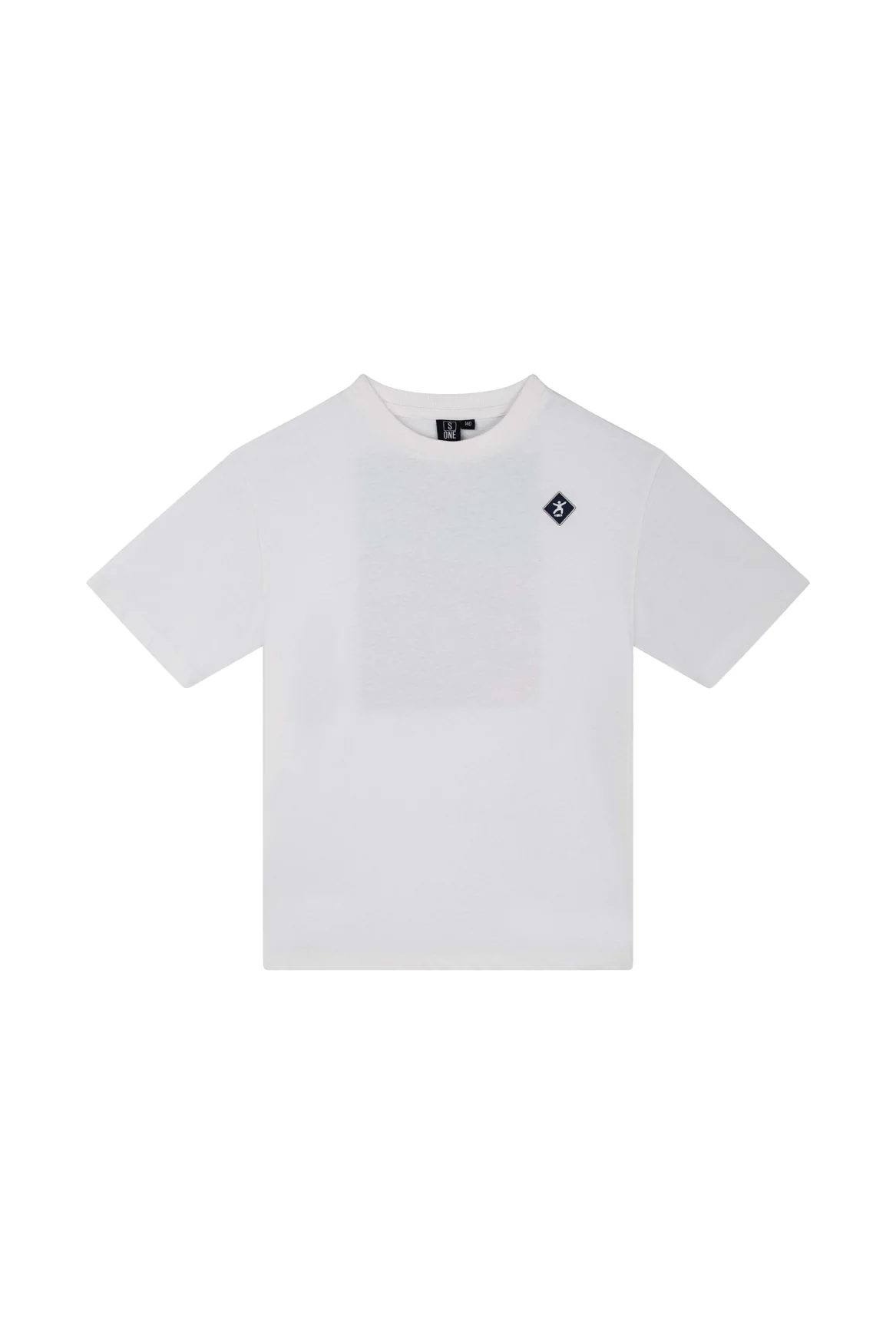 T-shirts korte mouw wit Someone