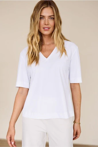T-shirts korte mouw wit Studio Anneloes - Image 2