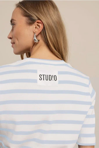 T-shirts korte mouw wit Studio Anneloes - Image 2