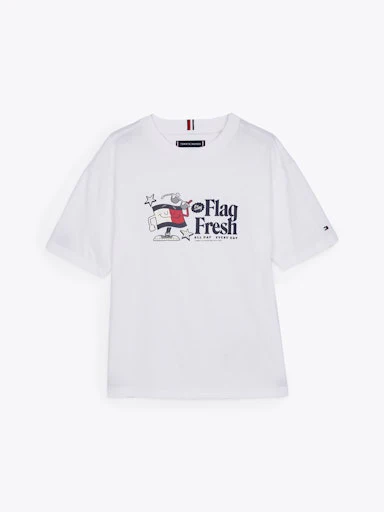 T-shirts korte mouw wit Tommy Hilfiger - Image 4