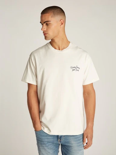 T-shirts korte mouw wit Tommy Jeans