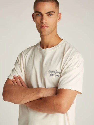 T-shirts korte mouw wit Tommy Jeans - Image 4
