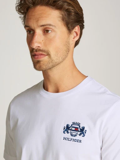 T-shirts korte mouw wit Tommy Hilfiger - Image 4