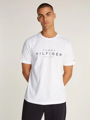 T-shirts korte mouw wit Tommy Hilfiger