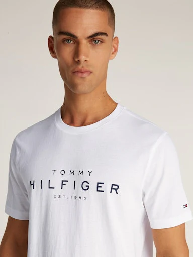 T-shirts korte mouw wit Tommy Hilfiger - Image 4