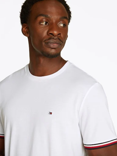 T-shirts korte mouw wit Tommy Hilfiger - Image 4