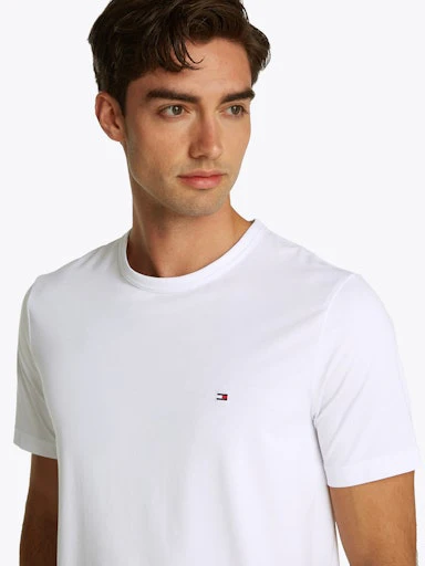 T-shirts korte mouw wit Tommy Hilfiger - Image 4