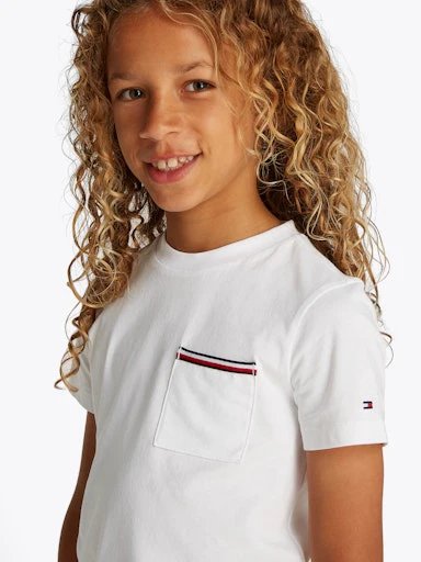 T-shirts korte mouw wit Tommy Hilfiger - Image 3