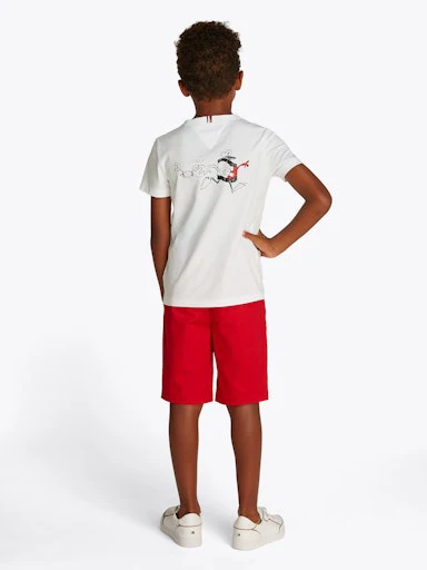 T-shirts korte mouw wit Tommy Hilfiger - Image 2
