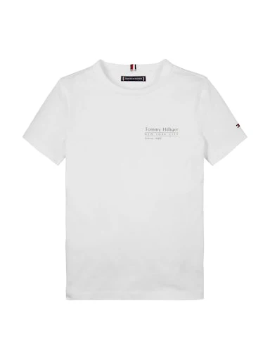 T-shirts korte mouw wit Tommy Hilfiger - Image 4