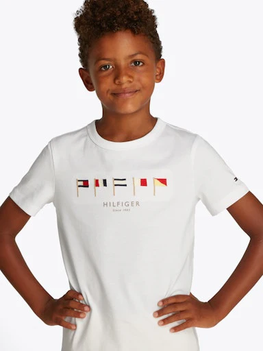 T-shirts korte mouw wit Tommy Hilfiger - Image 3