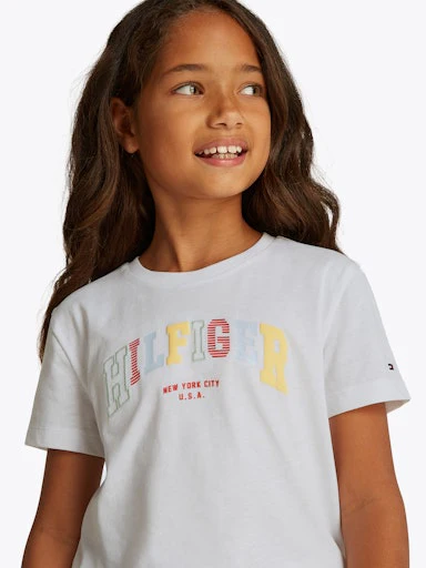 T-shirts korte mouw wit Tommy Hilfiger - Image 3