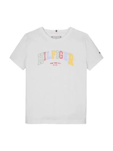 T-shirts korte mouw wit Tommy Hilfiger - Image 4